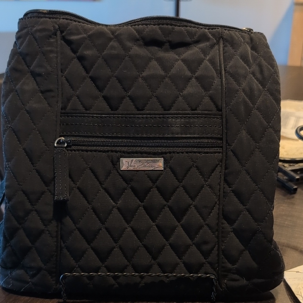 Vera Bradley Black Quilted Women's Bag